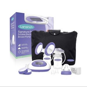 LANSINOH DOUBLE ELECTRIC BREAST PUMP